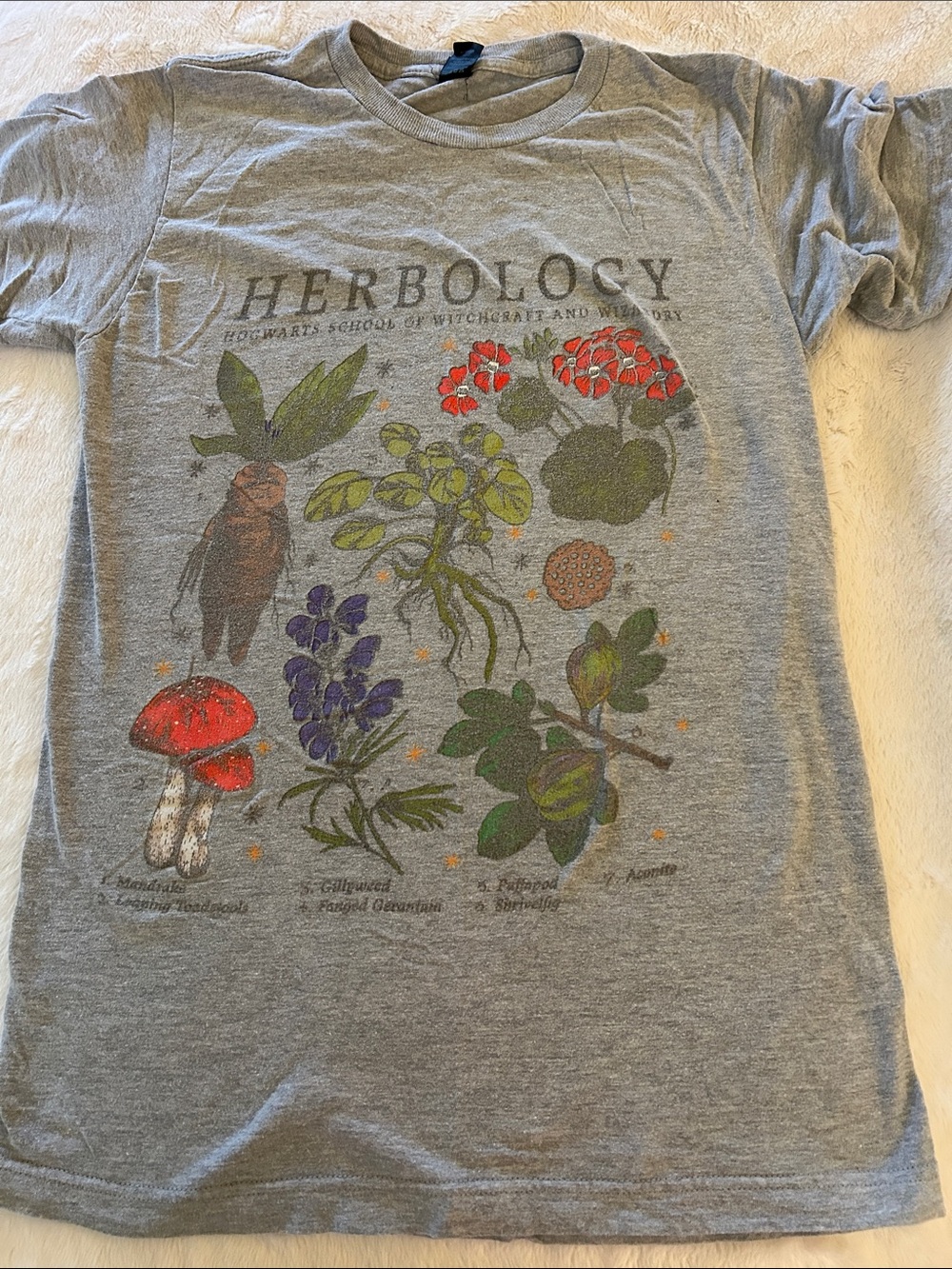 Tultex Light Heather Gray Crewneck Tee
